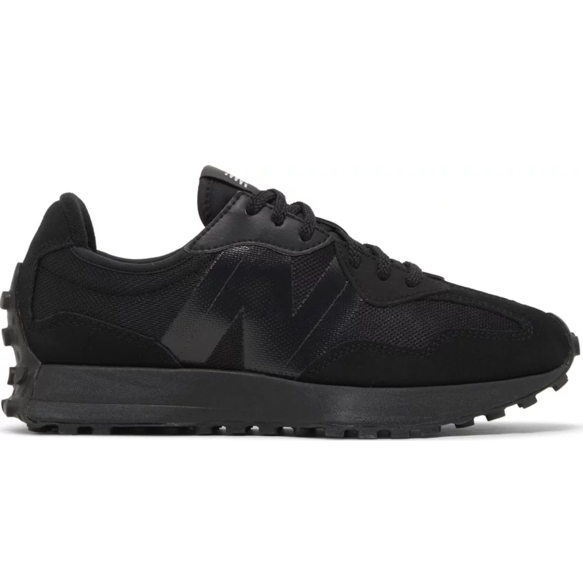 New balance 327 triple black sales