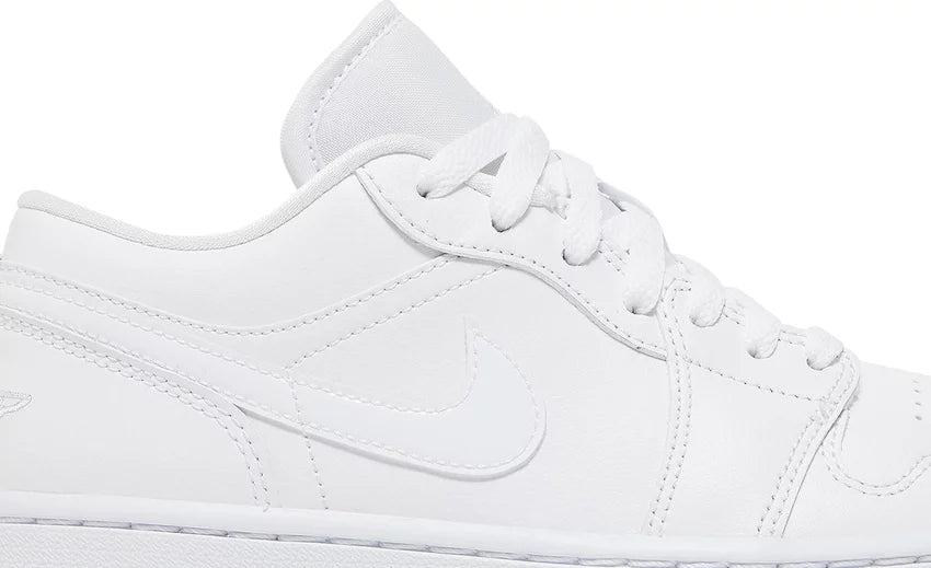 W Jordan 1 Low "Triple White"