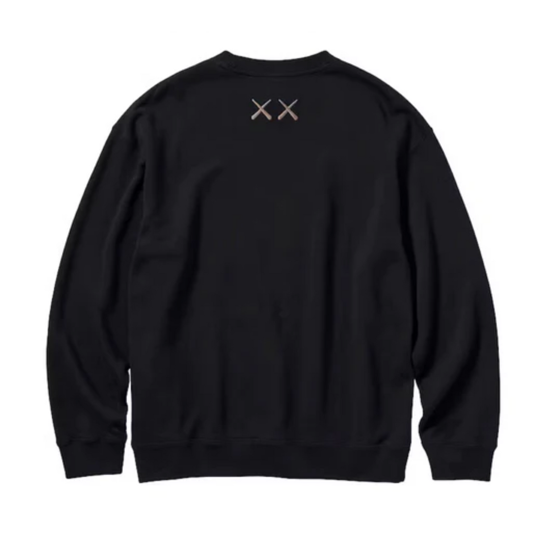 KAWS x Uniqlo Black Longsleeve Sweatshirt