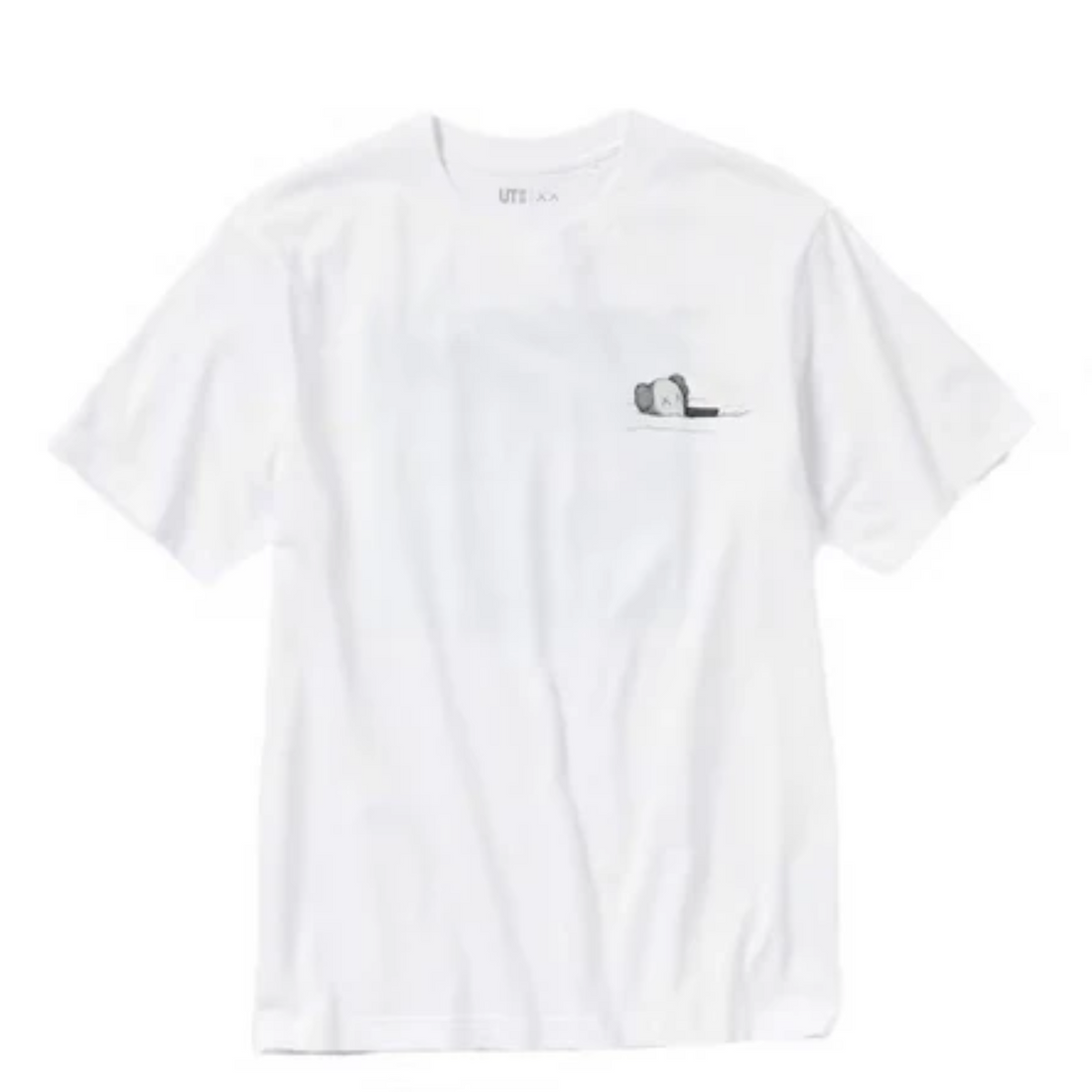 KAWS x Uniqlo UT White Short Sleeve Graphic T-shirt