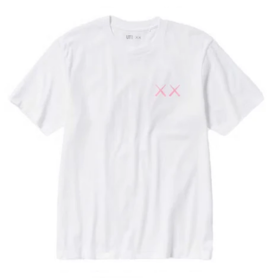 KAWS x Uniqlo UT Pink Short Sleeve Graphic T-shirt