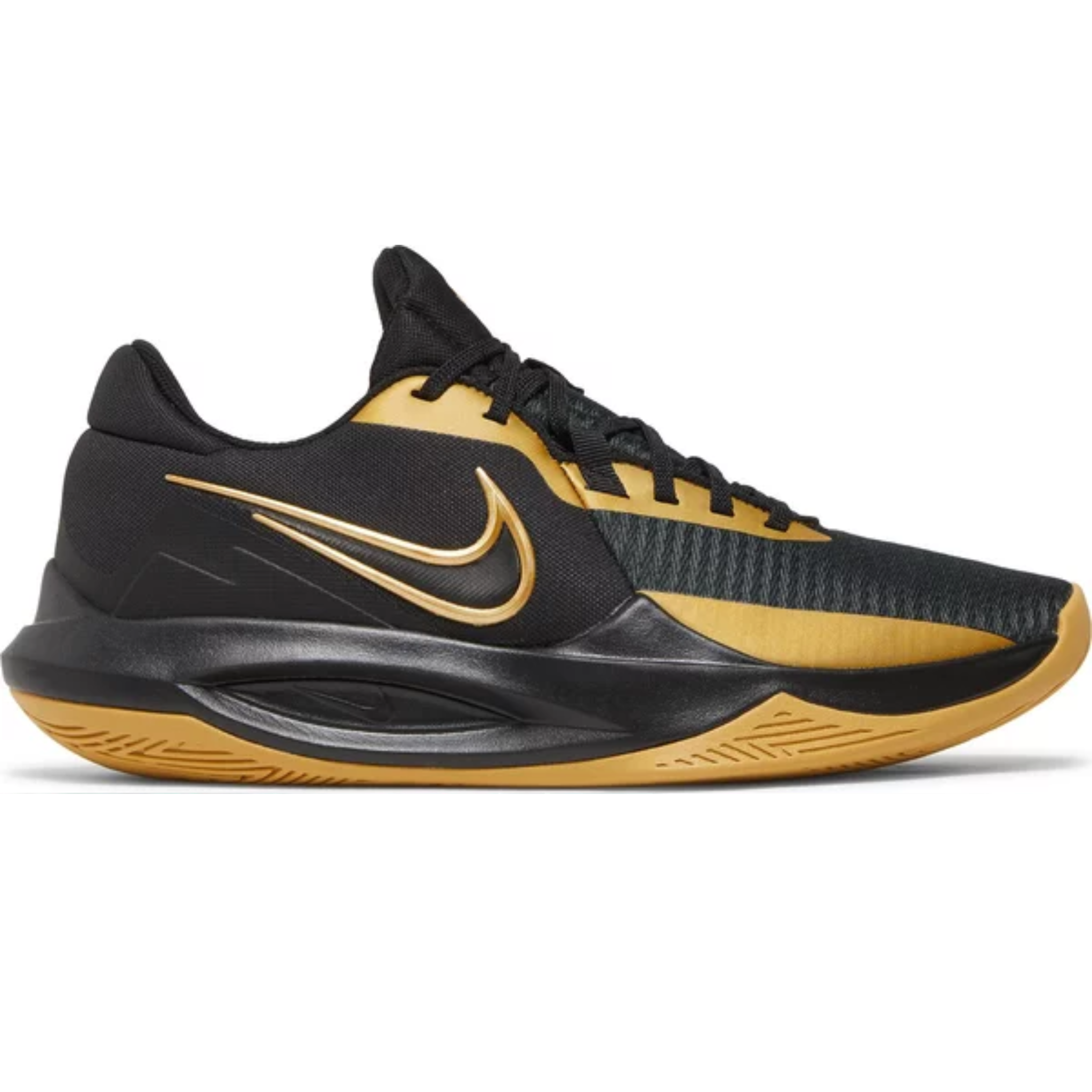 Nike Precision 6 "Black Metallic Gold"